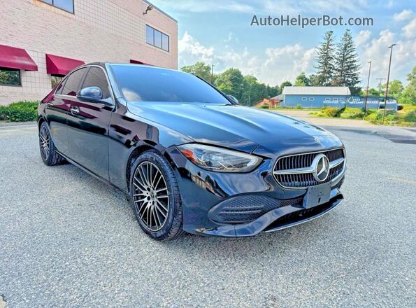 W1KAF4GB0NR037334 2022 MERCEDES-BENZ C Black Rear right