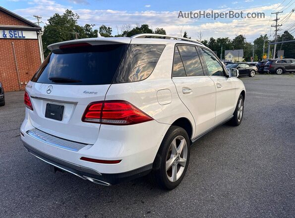 4JGDA5HB6JB198327 2018 MERCEDES-BENZ GLE-CLASS White წინა ხედი