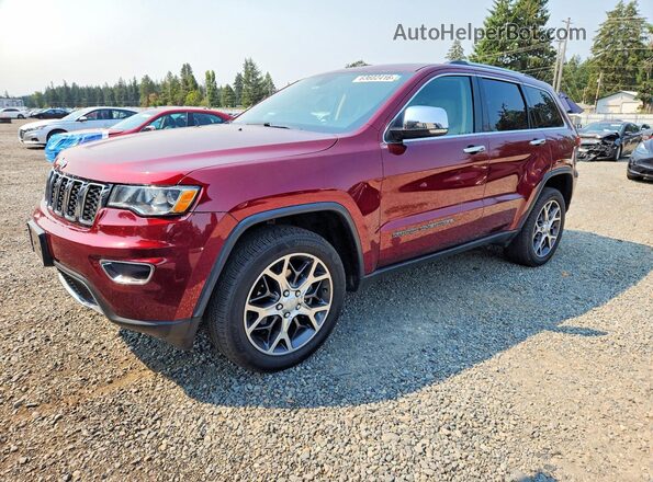 1C4RJFBG9KC665157 2019 JEEP CHEROKEE Maroon უკანა მარცხენა
