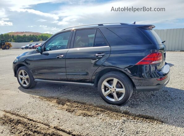 4JGDA5JB4GA681985 2016 MERCEDES-BENZ GLE Черный Задняя правая четверть