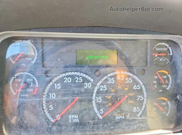 3ALACXFC4JDJV7419 2018 FREIGHTLINER M2 White Вид щитка приладів