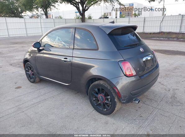 3C3CFFAR0GT222213 2016 FIAT 500 Gray Հետևի ձախ
