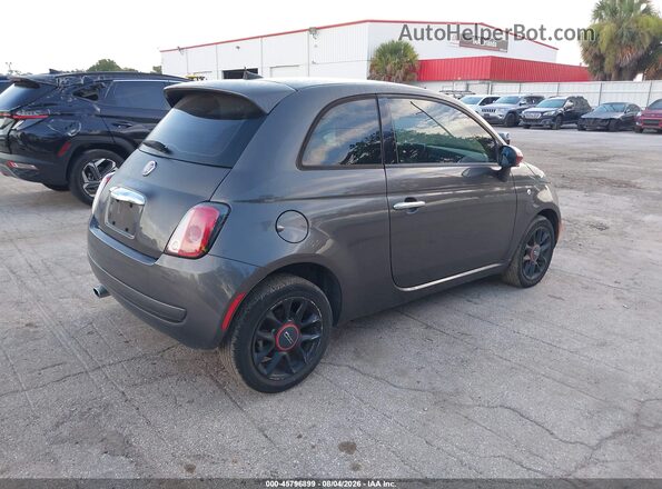 3C3CFFAR0GT222213 2016 FIAT 500 Gray Հետևի աջ