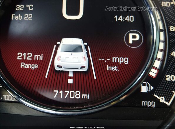 3C3CFFCHXJT524166 2018 FIAT 500 White 