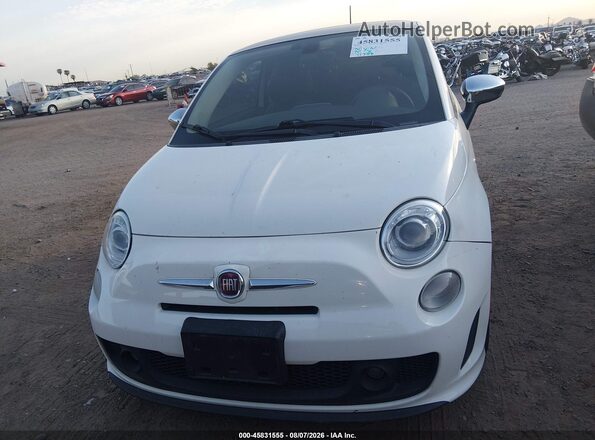3C3CFFCHXJT524166 2018 FIAT 500 White Вид спереду
