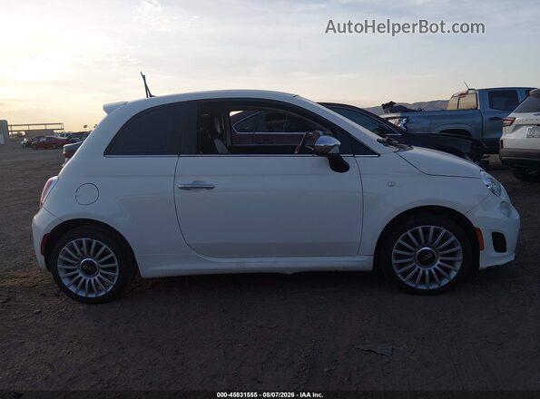 3C3CFFCHXJT524166 2018 FIAT 500 White Вид задньої частини салону