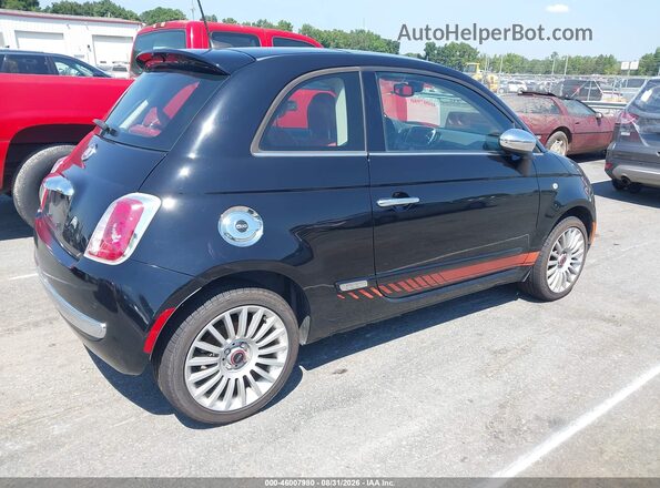 3C3CFFCR9HT584068 2017 FIAT 500 Черный Задняя правая четверть