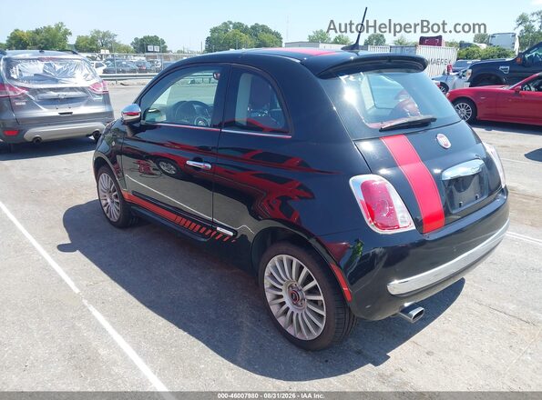 3C3CFFCR9HT584068 2017 FIAT 500 Черный Задняя левая четверть