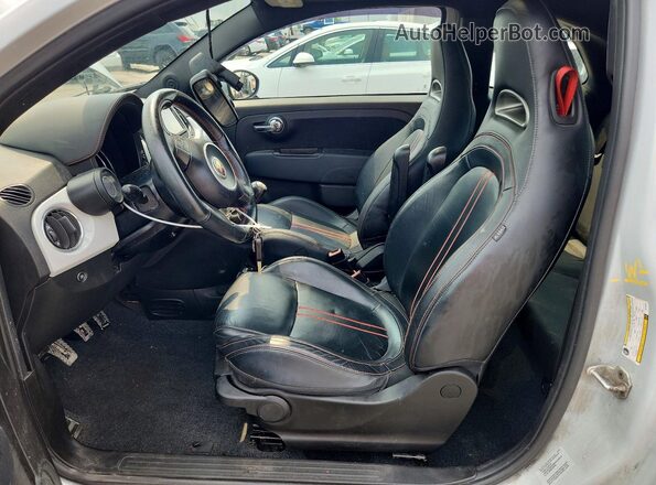 3C3CFFFH3GT184461 2016 FIAT 500 Gray Սալոնի դիմացի տեսք