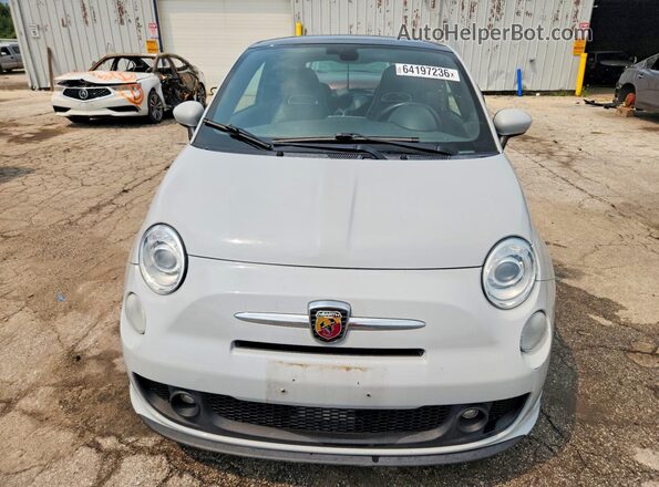 3C3CFFFH3GT184461 2016 FIAT 500 Gray Դիմացի տեսք