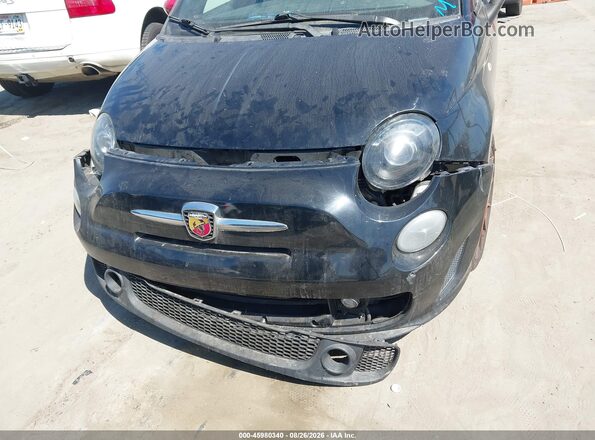 3C3CFFFH7GT122111 2016 FIAT 500 Black Դիմացի տեսք