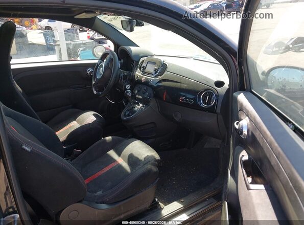 3C3CFFFH7GT122111 2016 FIAT 500 Black Սալոնի դիմացի տեսք