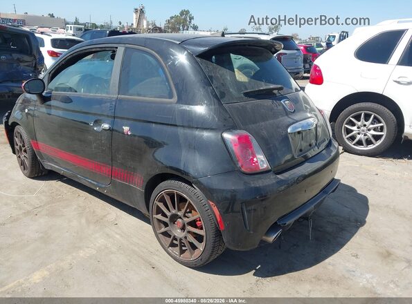 3C3CFFFH7GT122111 2016 FIAT 500 Black Հետևի ձախ