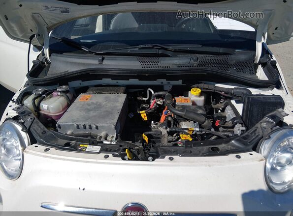 3C3CFFGE1GT229286 2016 FIAT 500E Белый Вид сзади