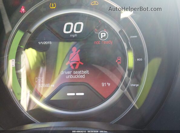3C3CFFGE1GT229286 2016 FIAT 500E Белый Вид задних сидений