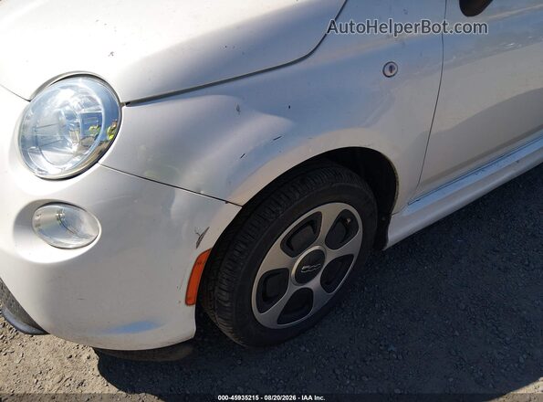 3C3CFFGE1GT229286 2016 FIAT 500E Белый Вид спереди