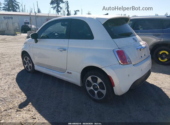 3C3CFFGE1GT229286 2016 FIAT 500E Белый Задняя левая четверть