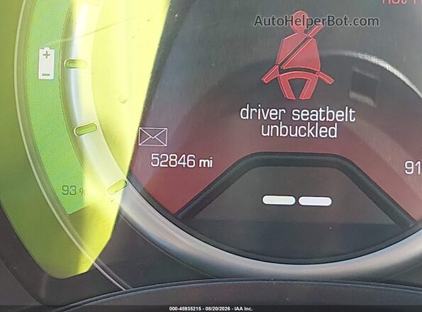 3C3CFFGE1GT229286 2016 FIAT 500E Белый Вид задней части салона