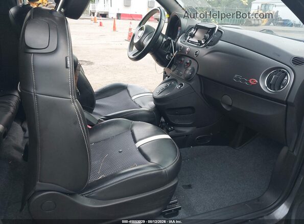 3C3CFFGE2GT143033 2016 FIAT 500E Gray Սալոնի դիմացի տեսք