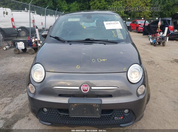 3C3CFFGE2GT143033 2016 FIAT 500E Gray Սարքավորումների վահանակի տեսք