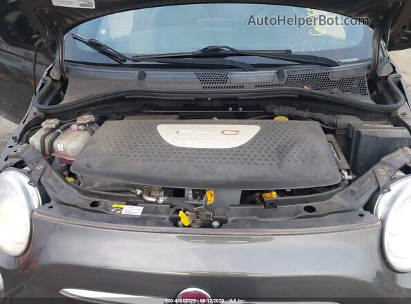 3C3CFFGE2GT143033 2016 FIAT 500E Gray Հետևի տեսք