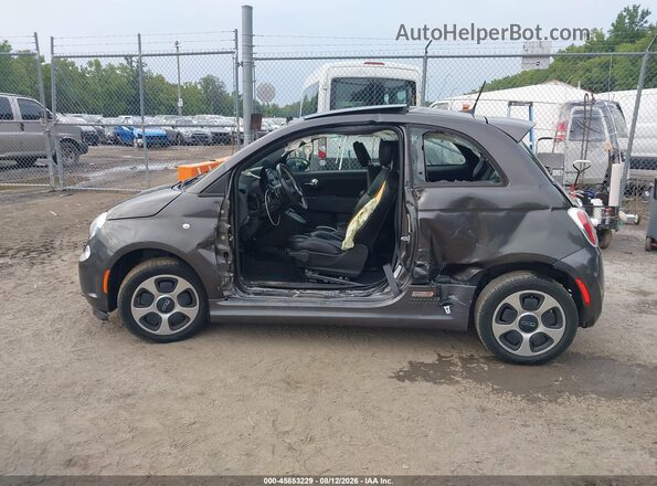 3C3CFFGE2GT143033 2016 FIAT 500E Gray Սալոնի 360 աստիճան տեսք
