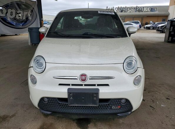 3C3CFFGE4GT152395 2016 FIAT 500 Белый Вид спереди