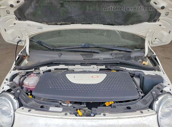 3C3CFFGE4GT152395 2016 FIAT 500 Белый Вид задней части салона