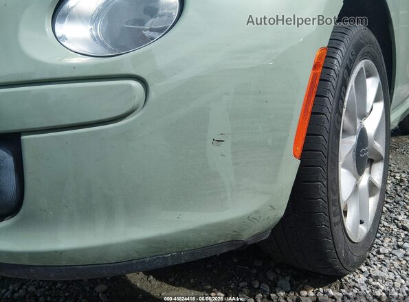 3C3CFFKR0HT555320 2017 FIAT 500 Green Դիմացի տեսք