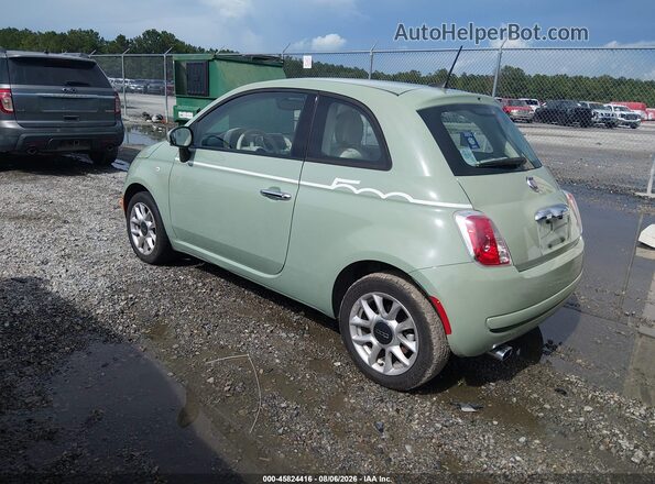 3C3CFFKR0HT555320 2017 FIAT 500 Green Հետևի ձախ
