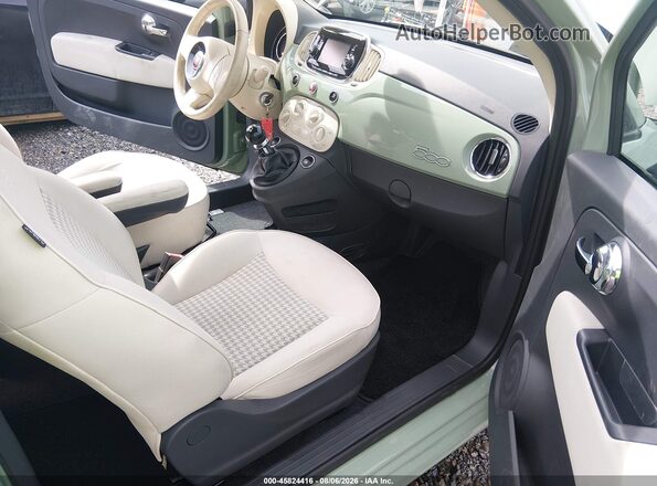 3C3CFFKR0HT555320 2017 FIAT 500 Green Սալոնի դիմացի տեսք