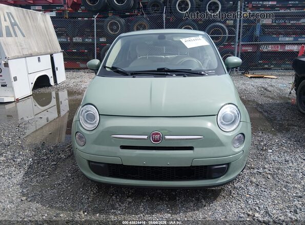 3C3CFFKR0HT555320 2017 FIAT 500 Green Սարքավորումների վահանակի տեսք