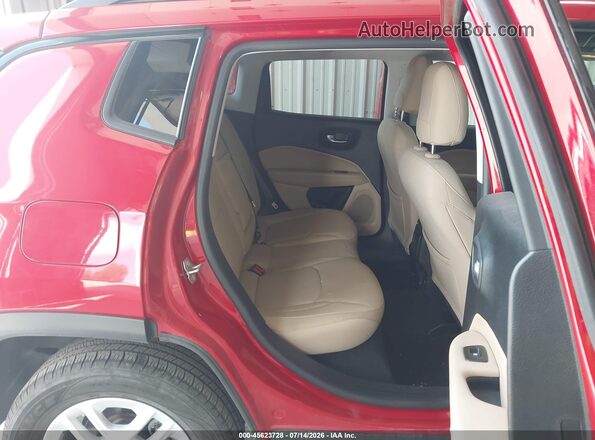 3C4NJCAB0JT405610 2018 JEEP COMPASS Красный Вид наклейки с VIN-кодом