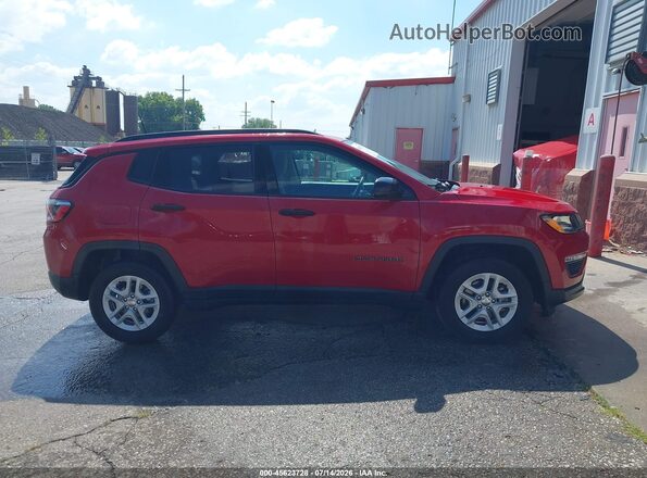 3C4NJCAB0JT405610 2018 JEEP COMPASS Красный 
