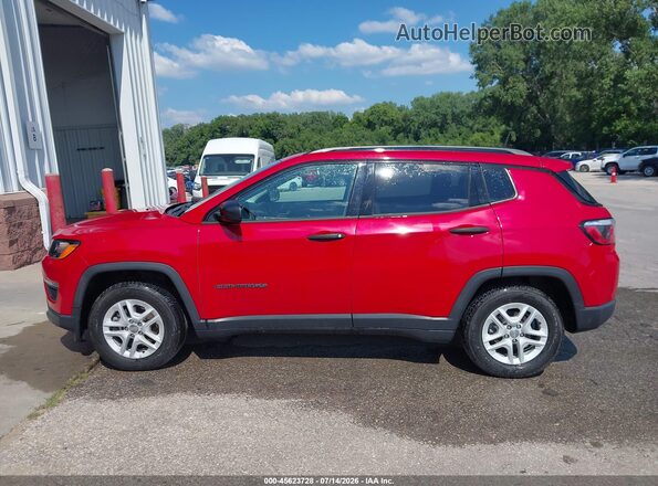 3C4NJCAB0JT405610 2018 JEEP COMPASS Красный 