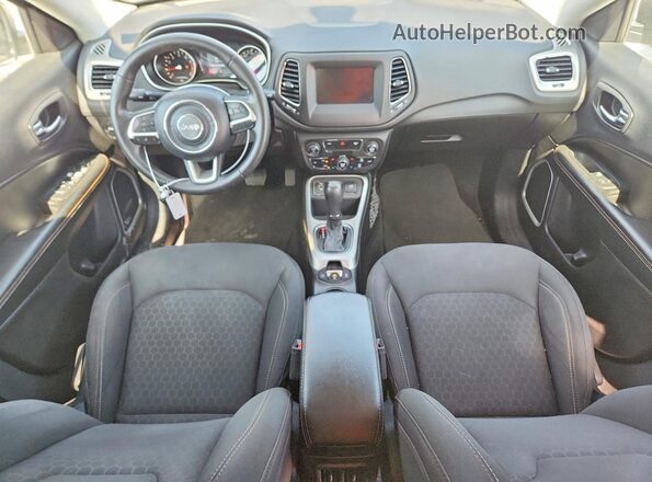 3C4NJCAB0KT675566 2019 JEEP COMPASS Black Widok deski rozdzielczej
