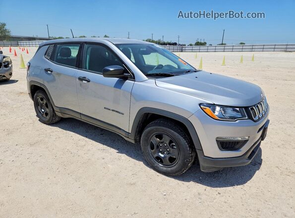 3C4NJCAB0LT147656 2020 JEEP COMPASS Silver წინა მარჯვენა