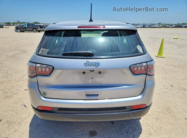 3C4NJCAB0LT147656 2020 JEEP COMPASS Silver უკანა ხედი