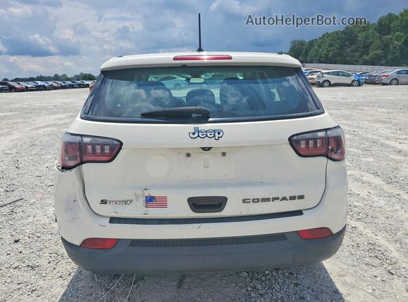 3C4NJCAB1JT151826 2018 JEEP COMPASS White Widok z tyłu