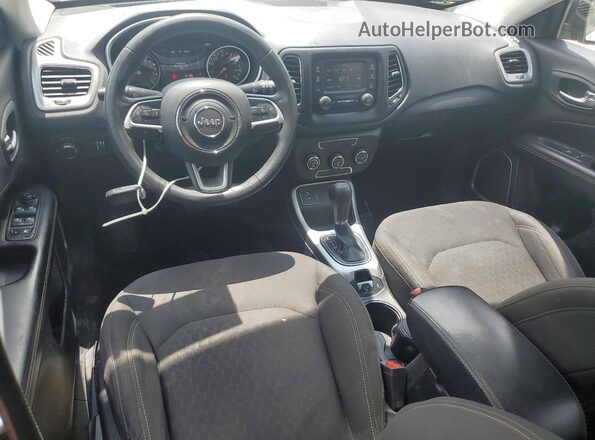 3C4NJCAB1JT151826 2018 JEEP COMPASS White Widok deski rozdzielczej