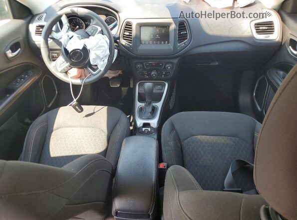3C4NJCAB1LT169648 2020 JEEP COMPASS Charcoal Dashboard view