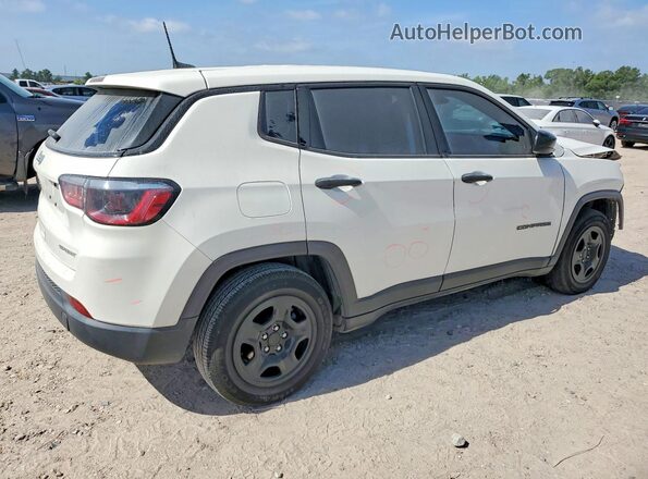 3C4NJCAB1MT502335 2021 JEEP COMPASS Белый Задняя правая четверть