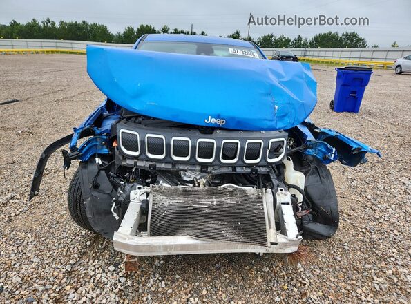 3C4NJCAB1NT101126 2022 JEEP COMPASS Blue Դիմացի տեսք