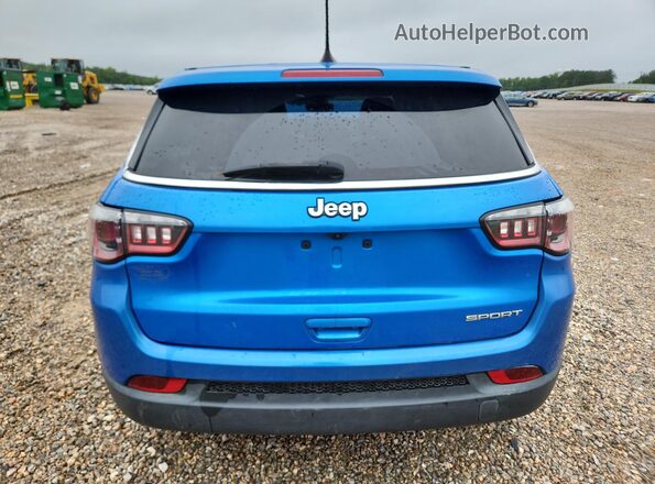 3C4NJCAB1NT101126 2022 JEEP COMPASS Blue Հետևի տեսք