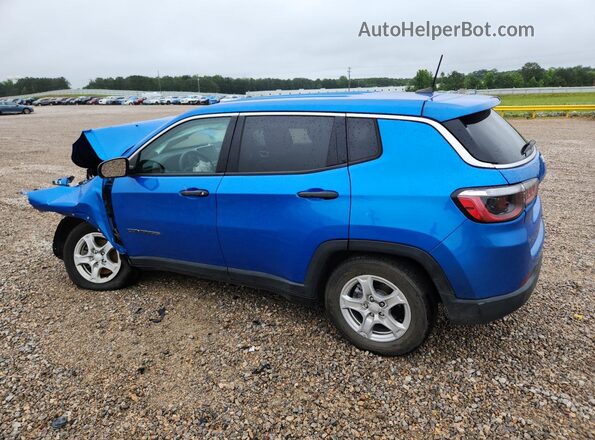3C4NJCAB1NT101126 2022 JEEP COMPASS Blue Հետևի ձախ