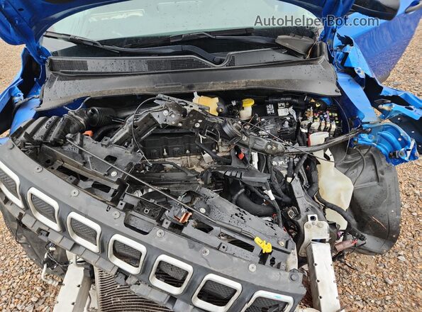 3C4NJCAB1NT101126 2022 JEEP COMPASS Blue Շարժիչի բաժամունքի տեսք