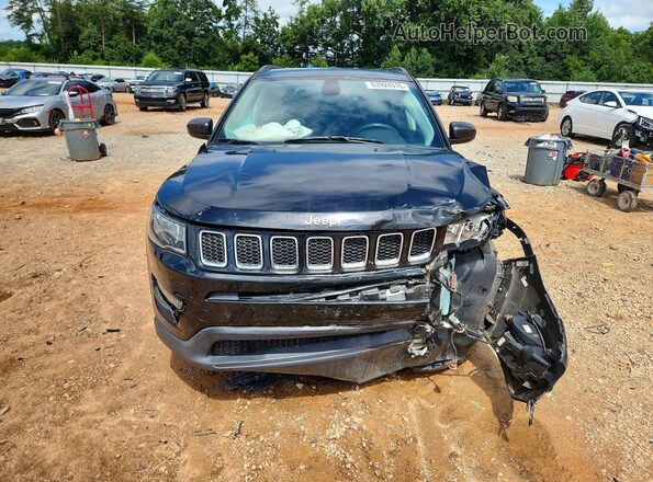 3C4NJCAB2JT181546 2018 JEEP COMPASS Black Դիմացի տեսք