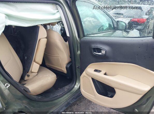 3C4NJCAB3JT263544 2018 JEEP COMPASS Green Widok naklejki z numerem VIN