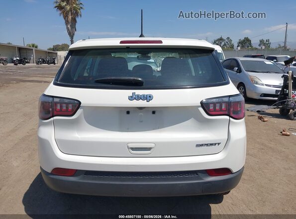 3C4NJCAB3JT287360 2018 JEEP COMPASS White 