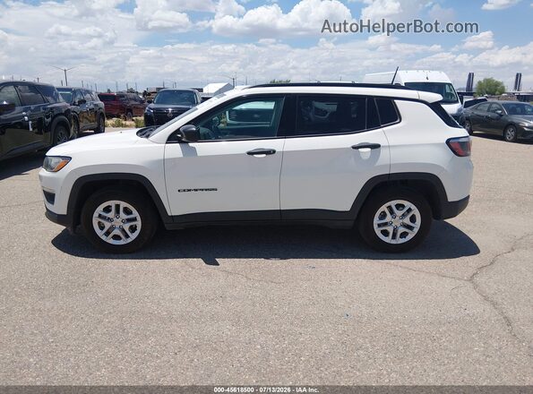 3C4NJCAB3JT308644 2018 JEEP COMPASS White 
